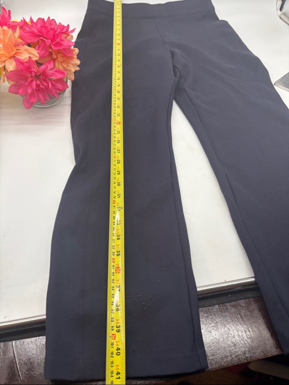 Spanx Black Stretch Cropped Dress Pants - Picture 8 of 10